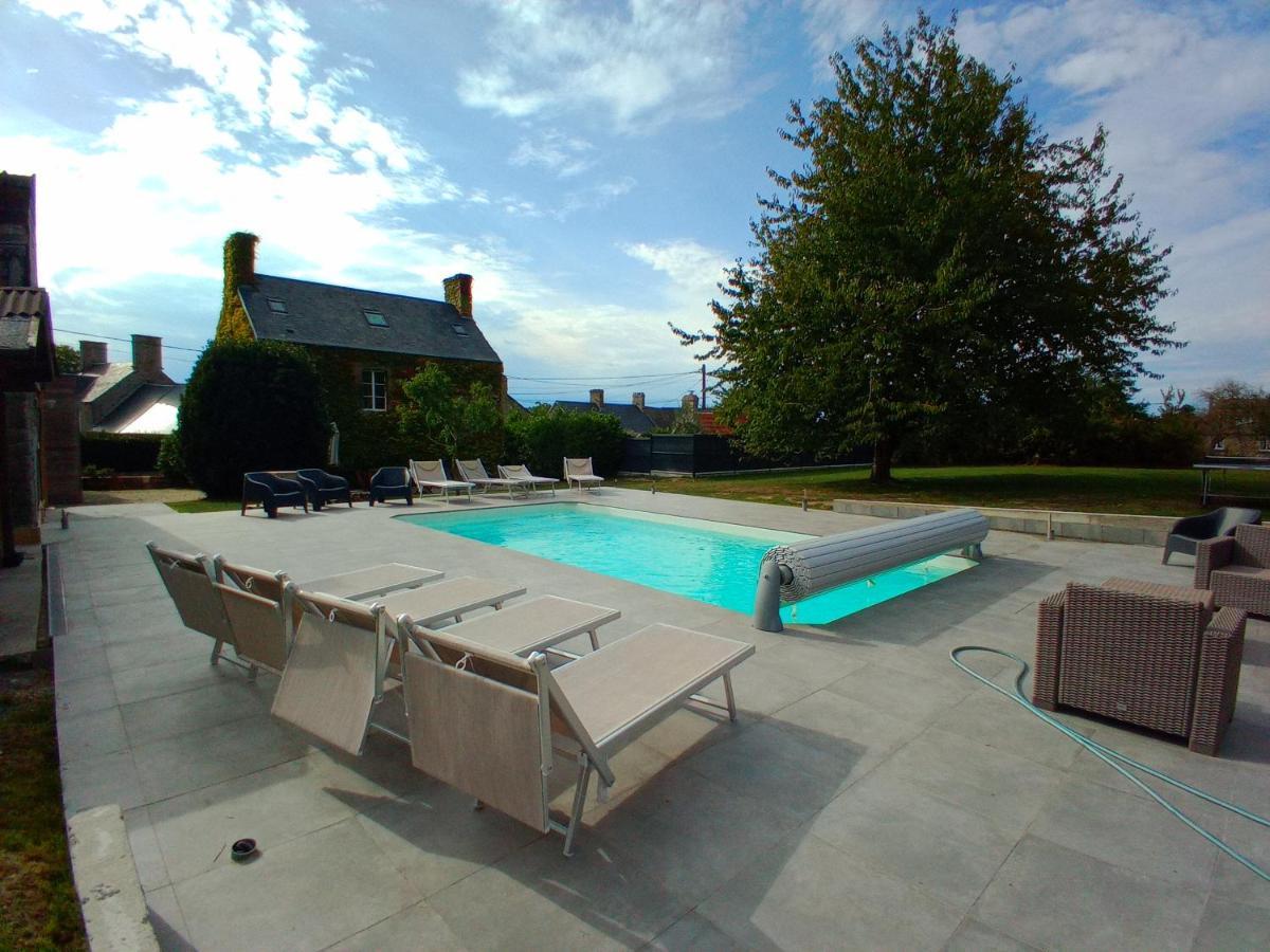 Domaine Des Tisseys Vue Sur Le Mont St Michel Villa Dragey Bagian luar foto